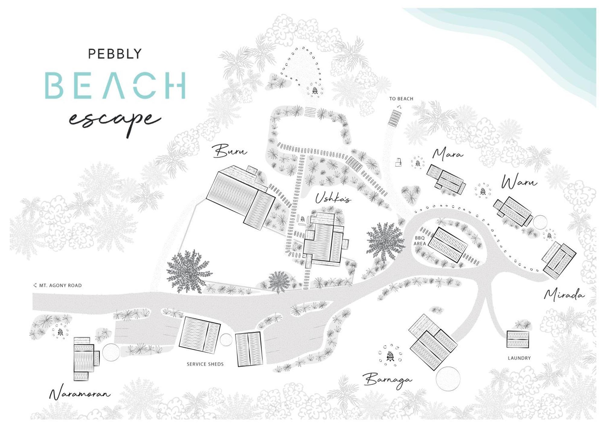 Pebbly Beach Escape East Lynne Экстерьер фото